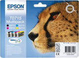 Pack 4 cartouches d'encre Epson Guepard  T0715