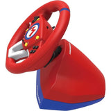 Hori - Volant de course Wheel Pro Mini Mario Kart avec pédales pour Nintendo Switch - Rouge et bleu