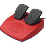 Hori - Volant de course Wheel Pro Mini Mario Kart avec pédales pour Nintendo Switch - Rouge et bleu