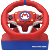 Hori - Volant de course Wheel Pro Mini Mario Kart avec pédales pour Nintendo Switch - Rouge et bleu