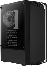 Boitier Moyen Tour ATX AeroCool Bionic-G avec panneau vitré (Noir)