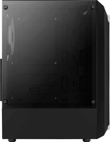 Boitier Moyen Tour ATX AeroCool Bionic-G avec panneau vitré (Noir)