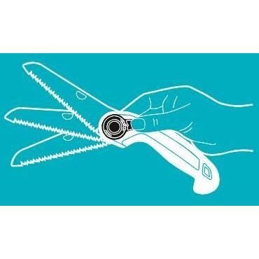 Scie a élaguer repliable 135 P GARDENA - Lame 135mm - Poignée ergo repliable - Garantie 25 ans