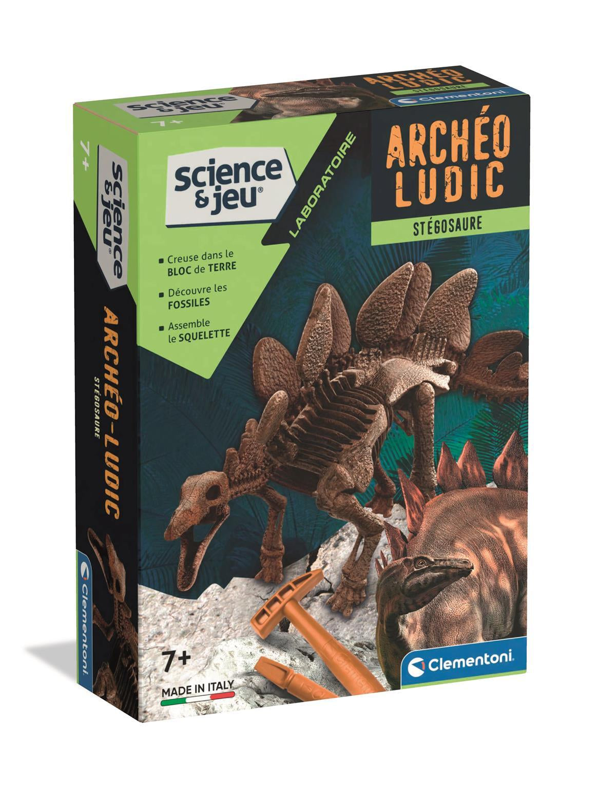 Archéo Ludic Stégosaure CLEMENTONI