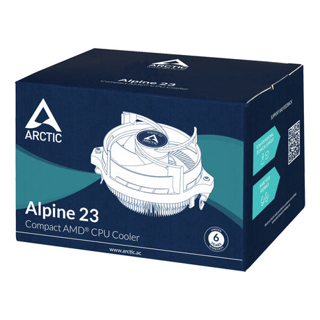 Ventilateur processeur Arctic Alpine 23 (Noir)