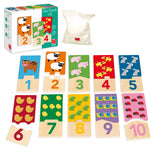 Puzzle en bois Goula - Duo Puzzle 1-10 pour compter