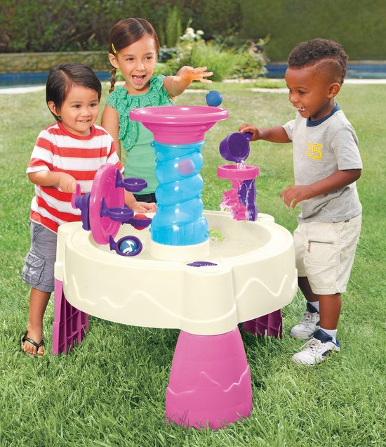 Little Tikes - Table de Jeux d'Eau Rose - Tornades Folles
