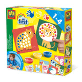 Peinture au doigt - SES CREATIVE - My first - Multicolore - 12 mois - Bleu - Enfant - Mixte