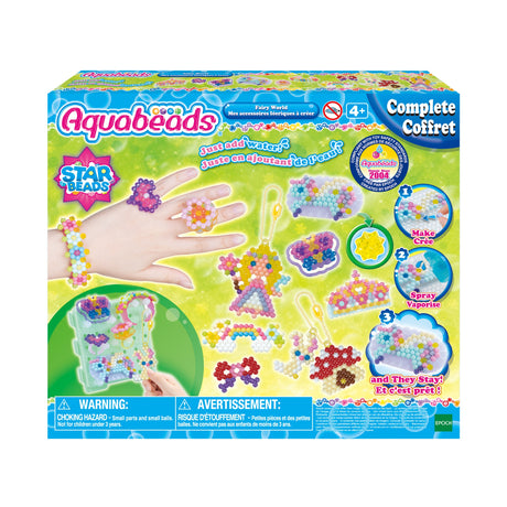 Coffret AQUABEADS - Mes accessoires féériques a créer - 820 perles - Enfant Fille - Des 4 ans