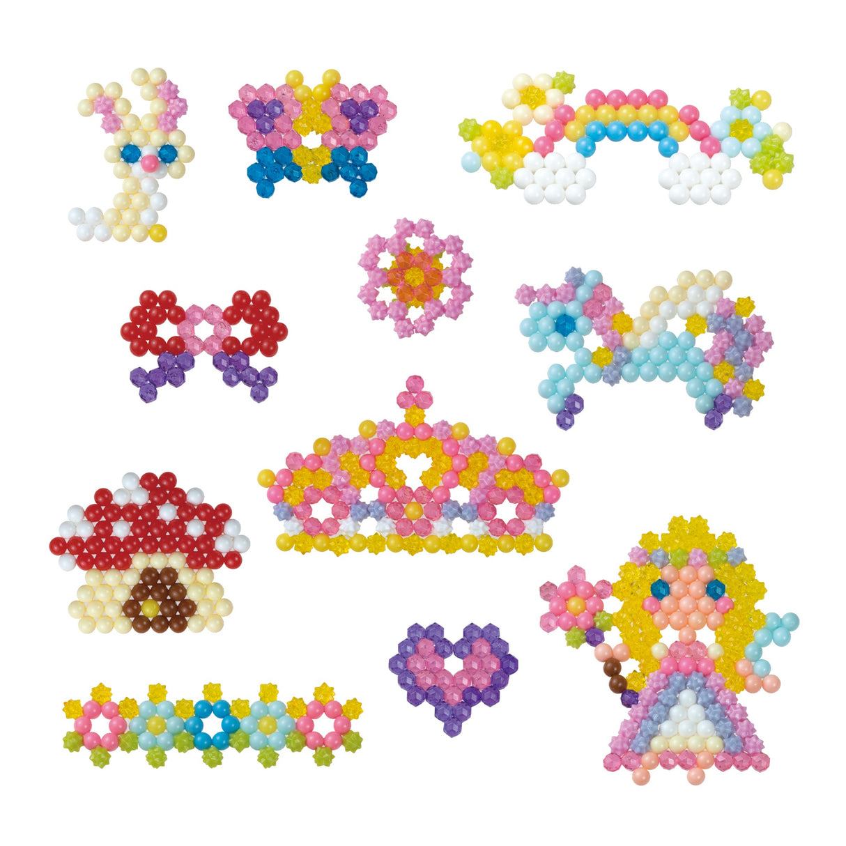 Coffret AQUABEADS - Mes accessoires féériques a créer - 820 perles - Enfant Fille - Des 4 ans