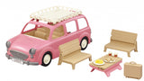Le monospace rose et set de pique-nique  - Sylvanian Families - 5535