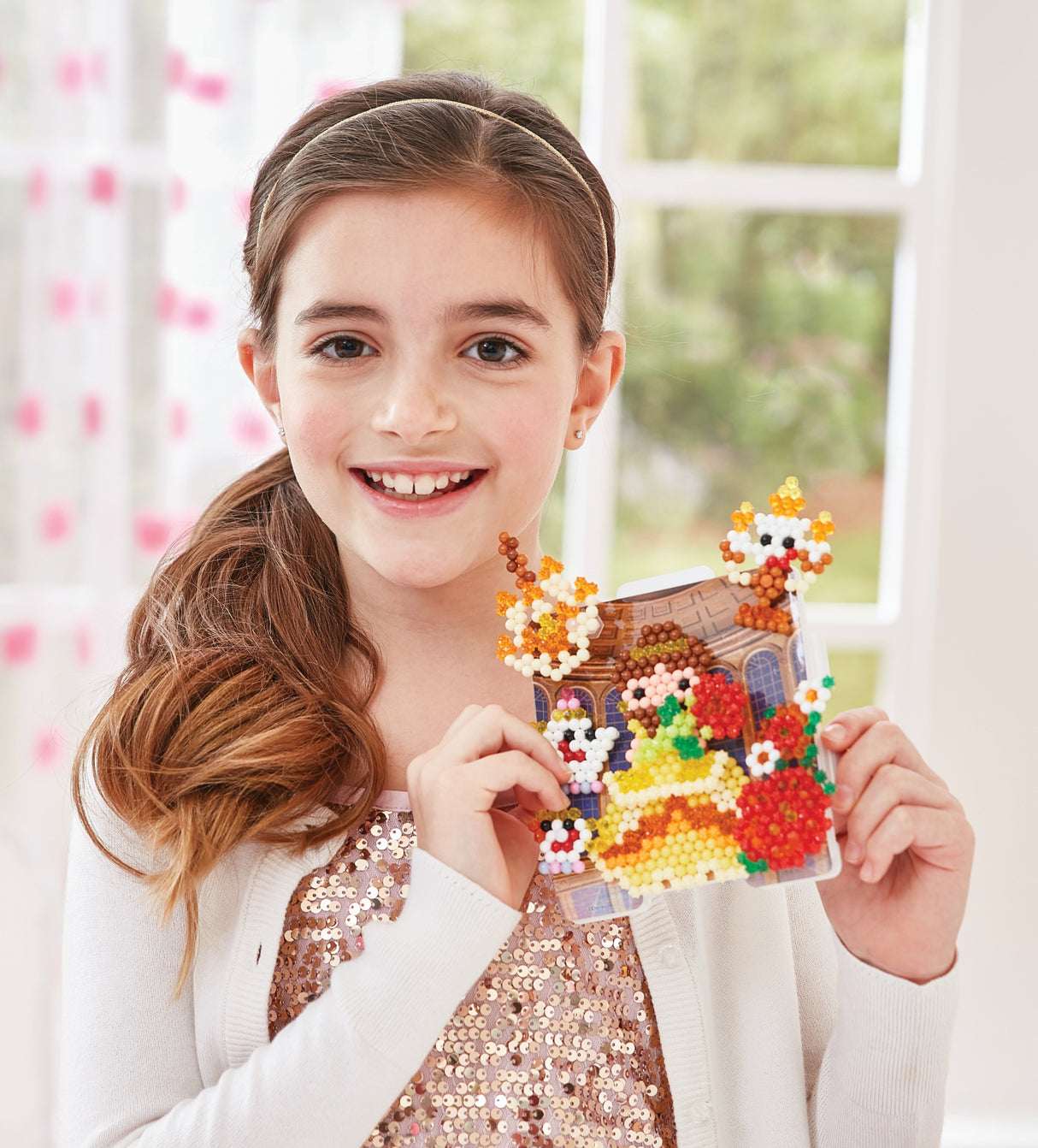 Aquabeads La box Princesses Disney, Jouet, perles qui collent avec de l'eau, Convient aux enfants a partir de 4 ans