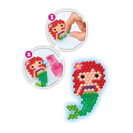 Aquabeads La box Princesses Disney, Jouet, perles qui collent avec de l'eau, Convient aux enfants a partir de 4 ans