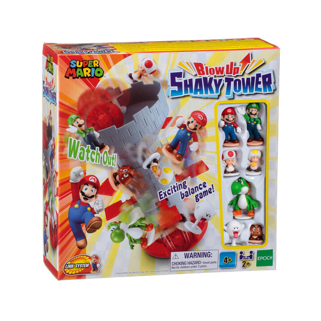 Super Mario Blow Up! Shaky Tower - EPOCH Games - 7356