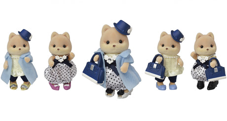 La valisette de mode et grande soeur chien caramel - Sylvanian Families - 5541