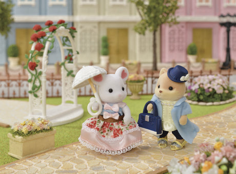 La valisette de mode et grande soeur chien caramel - Sylvanian Families - 5541