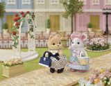 La valisette de mode et grande soeur chien caramel - Sylvanian Families - 5541
