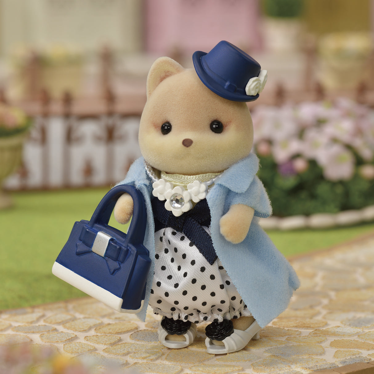 La valisette de mode et grande soeur chien caramel - Sylvanian Families - 5541