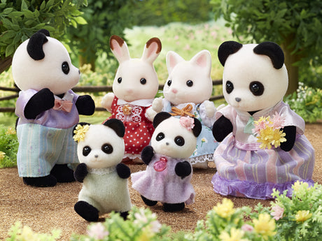 La famille Panda - Sylvanian Families - 5529