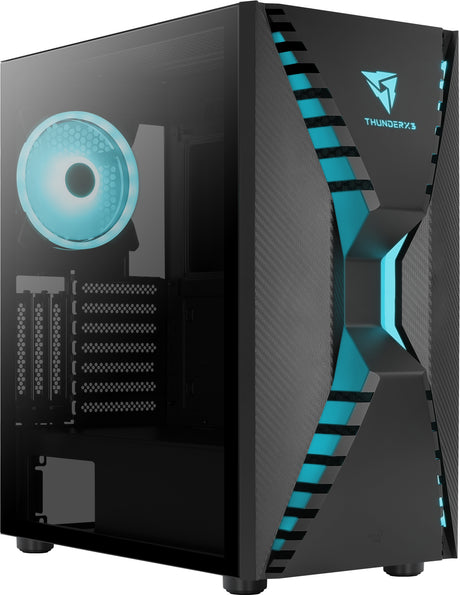 Boitier Moyen Tour E-ATX AeroCool Cronus by ThunderX3 RGB avec panneau vitré