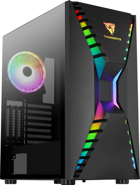 Boitier Moyen Tour E-ATX AeroCool Cronus by ThunderX3 RGB avec panneau vitré