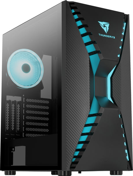 Boitier Moyen Tour E-ATX AeroCool Cronus by ThunderX3 RGB avec panneau vitré