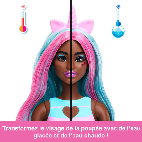 Barbie-Pop Reveal-Poupée Licorne Et Accessoires Série Shakes - 3 ans+- JCN86