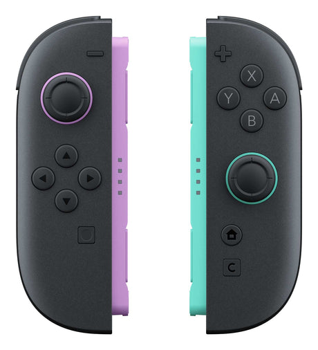 Paire de manettes Joy-Con 2 Violet Clair & Vert Clair pour Nintendo Switch 2