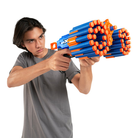 Lanceur de fléchettes - ZURU - X-SHOT Manic - Capacité 47 fléchettes - Portée 30 m - Compact et puissant