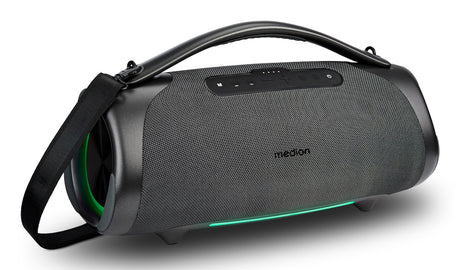 Enceinte Bluetooth - MEDION - XL - 100W RMS - Autonomie 30h - Protection IPX7 - RGB