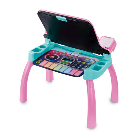 VTECH - MAGIBUREAU INTERACTIF ET MUSICAL 6 EN 1 ROSE - Rose