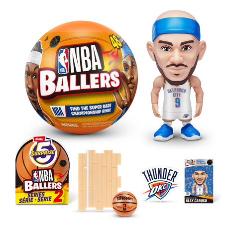 Capsule surprise - Figurine - ZURU - NBA Ballers S2 - Modele aléatoire - Des 3 ans