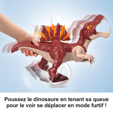 Imaginext Figurines Srint Spino - La Course Du Spinosaure - Fisher-Price Jurassic World : Renaissance - Des 3 ans - JFR24