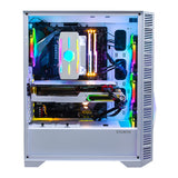 Boitier Moyen Tour ATX Zalman Z3 avec panneau vitré (Blanc)