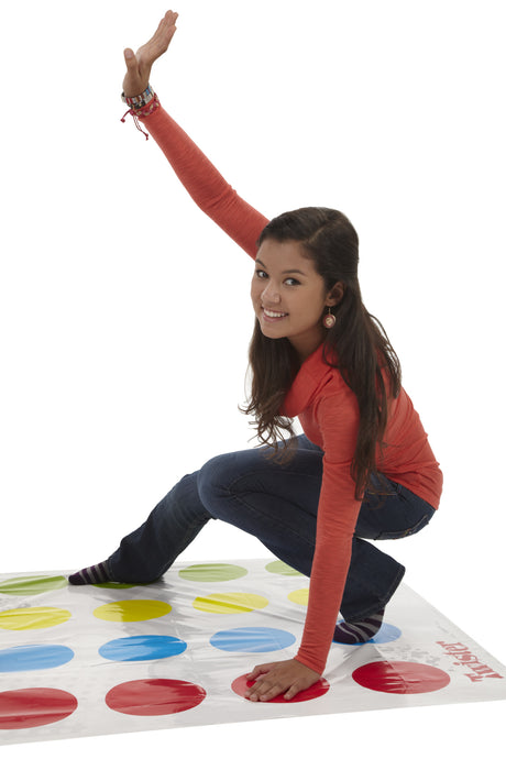Twister Jeu d'ambiance pour enfants, Jeu d'équilibre fun , A partir de 6 ans, Hasbro Gaming