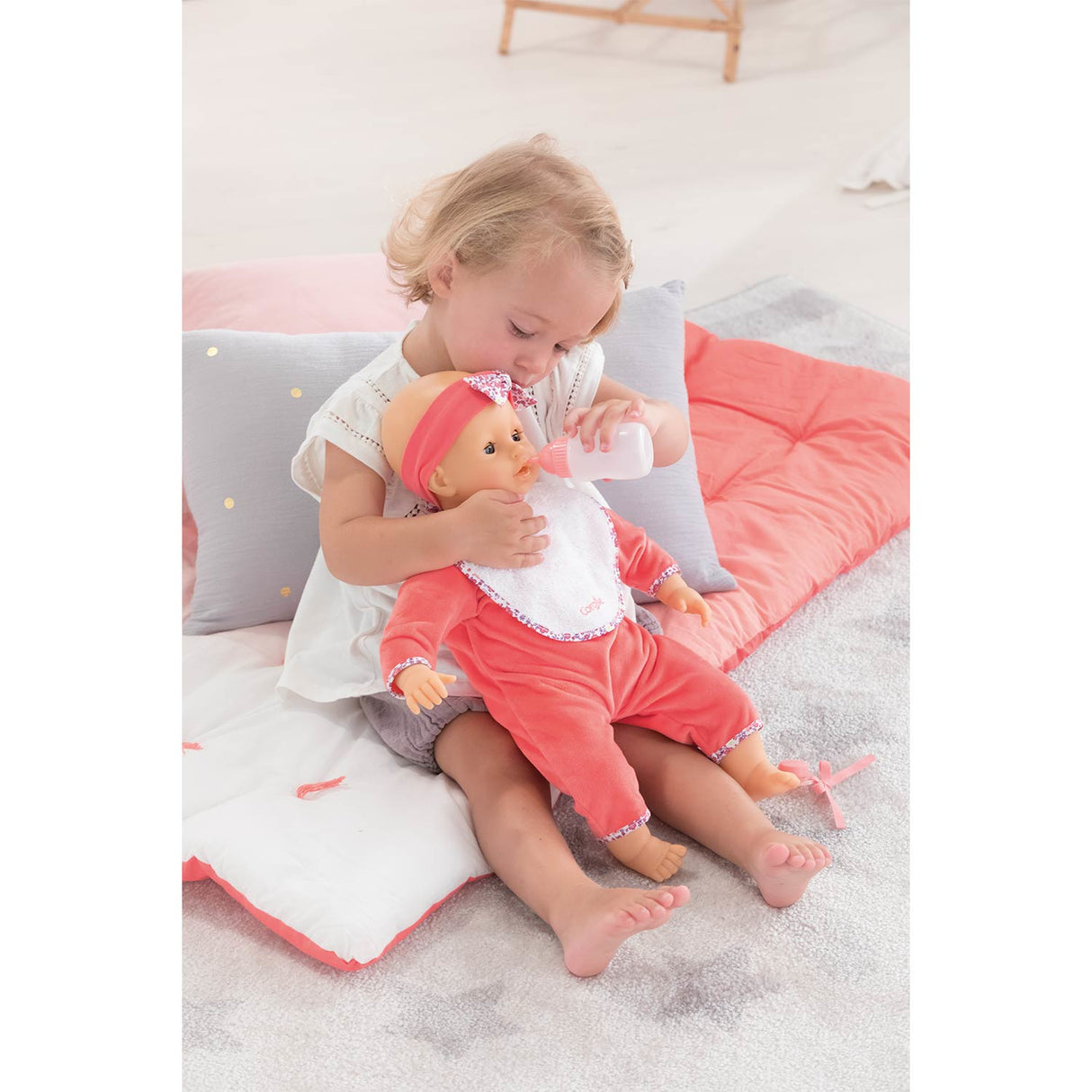 COROLLE - Mon Grand Poupon - Lila Chérie - 42cm - poupon interactif des 2 ans