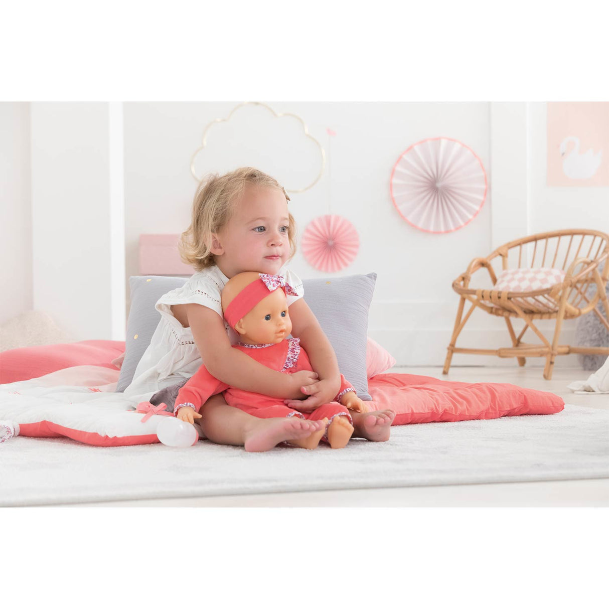 COROLLE - Mon Grand Poupon - Lila Chérie - 42cm - poupon interactif des 2 ans