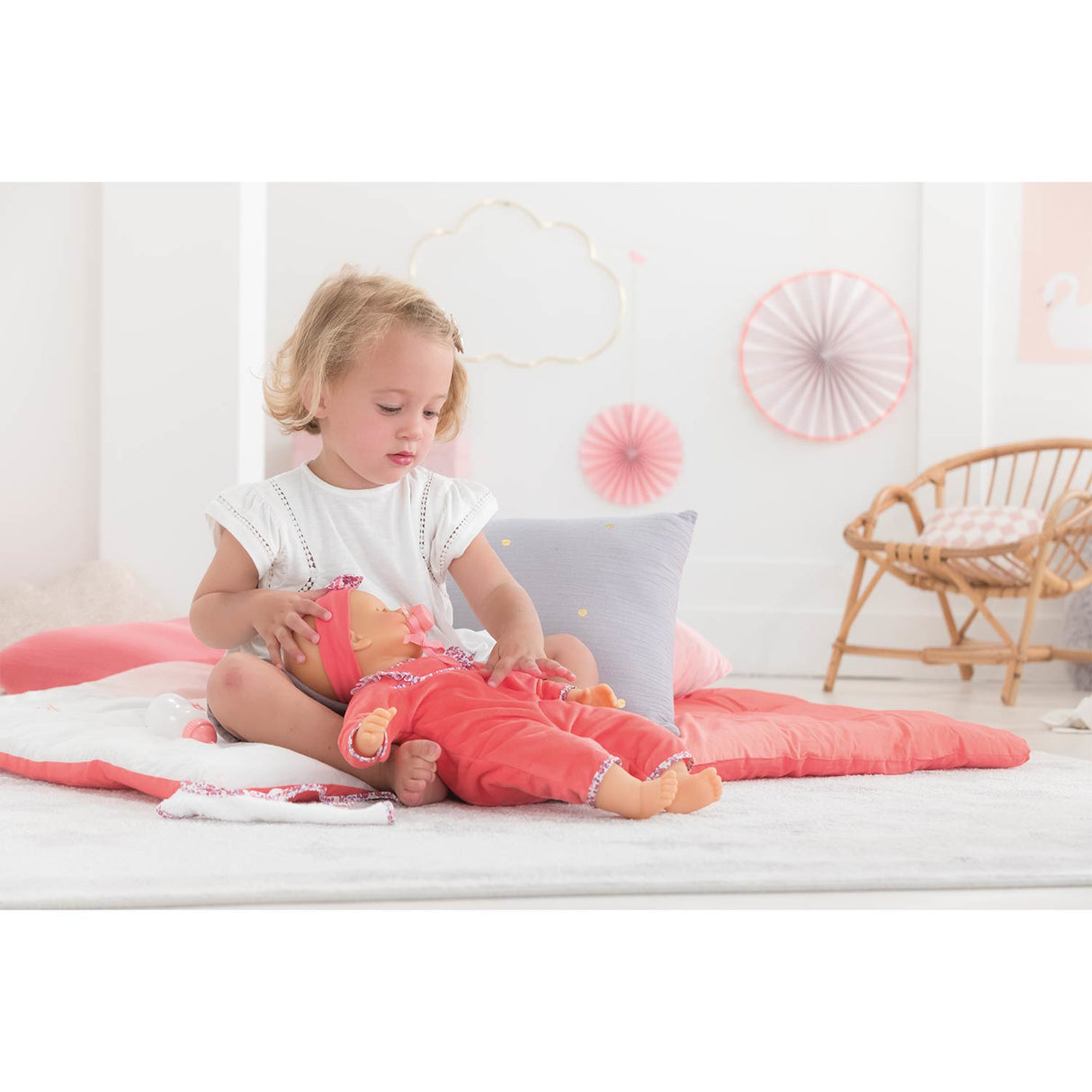 COROLLE - Mon Grand Poupon - Lila Chérie - 42cm - poupon interactif des 2 ans
