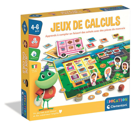 Jeux de calculs CLEMENTONI