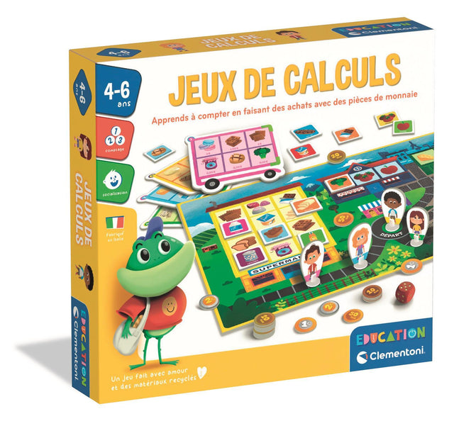 Jeux de calculs CLEMENTONI