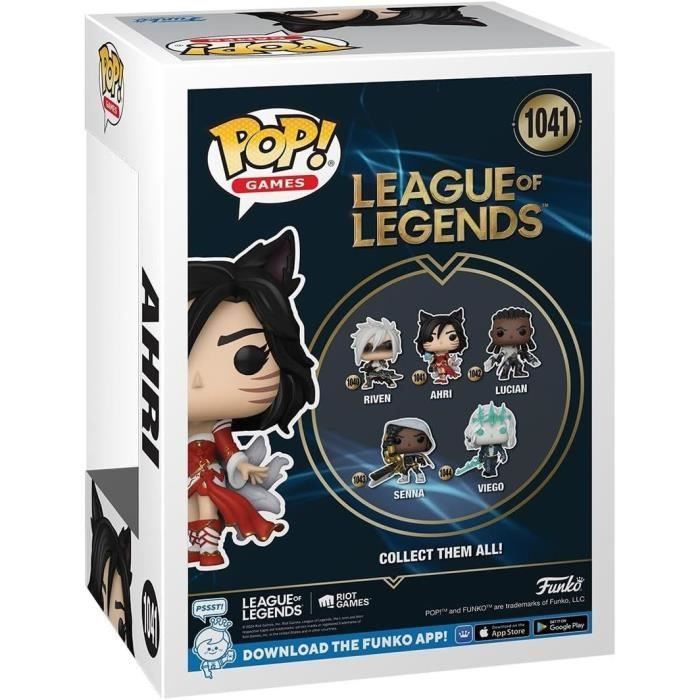 Figurine Funko Pop! - Games League of Legends - Ahri - 1 041