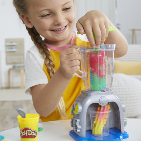 Play-Doh, Tourbillon de smoothies, jouet de cuisine factice avec pâte a modeler, loisirs créatifs pour enfants, Des 3 ans