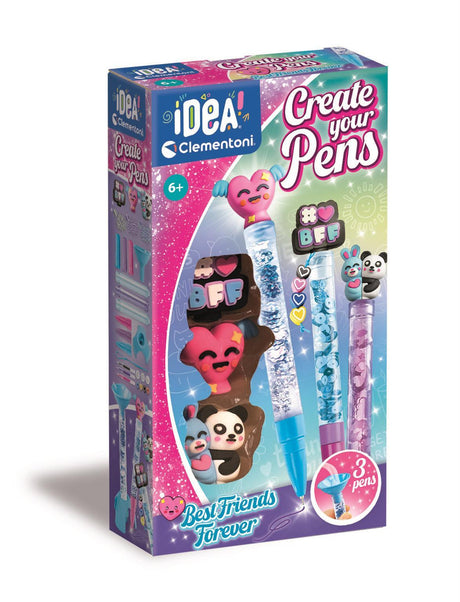 CLEMENTONI - Crée tes stylos - Best Friends