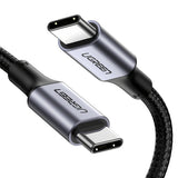 Câble USB-C - UGREEN - Renforcé - USB-C vers USB-C 100W - 2 m - Noir