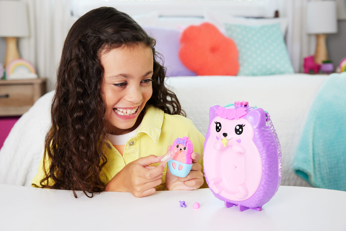 Polly Pocket Maman Et Bébé Hérissons Coffret Sac a Main 2 Figurines - JBJ91 4ans et plus