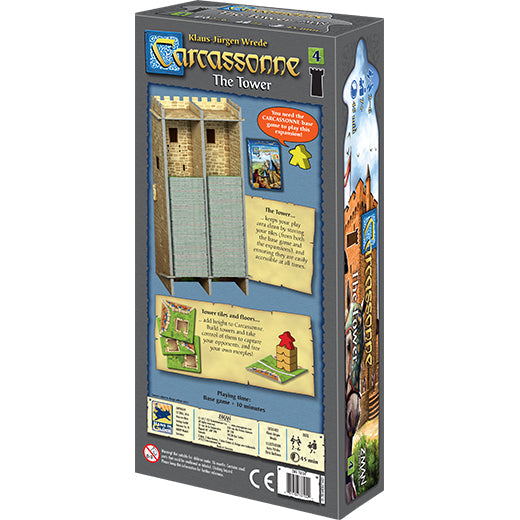 Jeu - Carcassonne : The Tower (Expansion) English