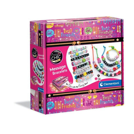 Clementoni - Crazy Chic - Message bracelets