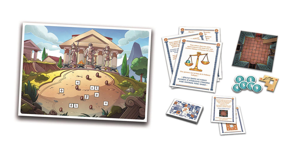 Clementoni - Escape Game voyage dans le temps - 3 aventures - Dés 8 ans
