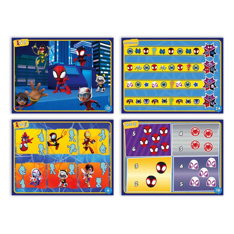 Clementoni - Quizzy - Spidey - Jeu interactif avec 200 Quizz + un stylo électronique - Dés 3 ans