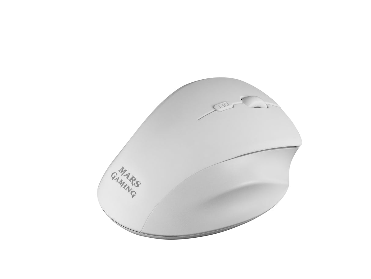 Souris filaire Gamer Mars Gaming MMWErgo (Blanc)